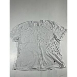 Nautica Men's White Crew Neck Short Sleeve Cotton Tshirt Size XL